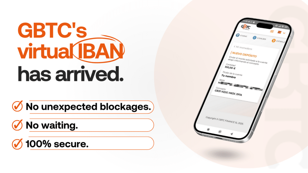virtual iban for crypto transactions without blocks